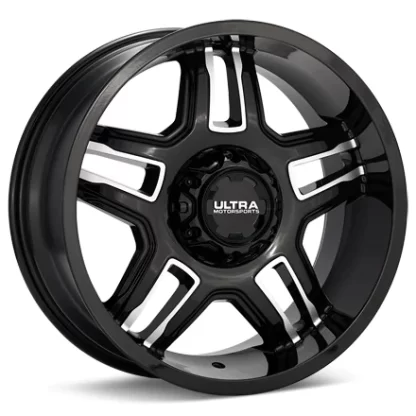 Ultra Armageddon Machined w/Black Accent Wheels 20 In 20x9 +18 153-2905BK+18