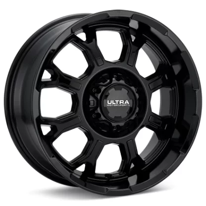 Ultra Commander Gloss Black Painted Wheels 18 In 18x9 +01 124-8905BK+01