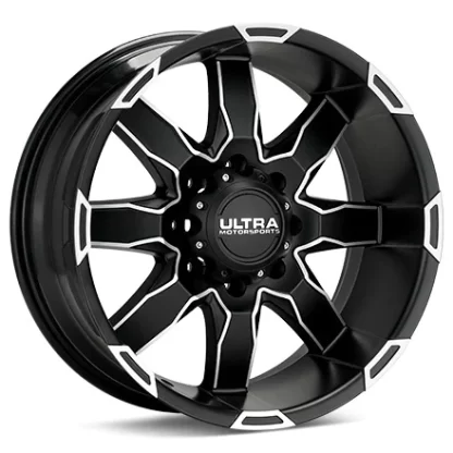 Ultra Phantom Machined w/Black Accent Wheels 18 In 18x9 25 225-8984U+25