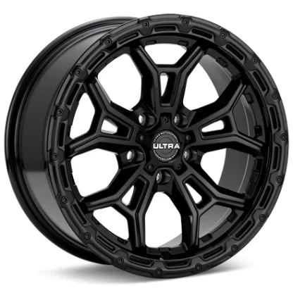 Ultra Warmonger CUV Gloss Black Painted Wheels 17 In 17x8 +35 125-7831BK+35