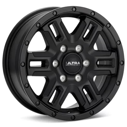 Ultra Judgement Van Black Painted Wheels 16 In 16x6.5 +45 470-6655SB+45