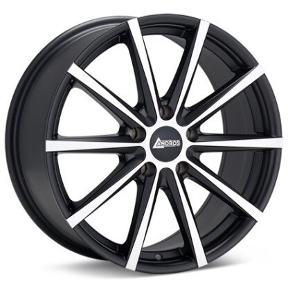 ANDROS Spec M Machined w/Black Accent Wheels 17 In 17x7.5 45 M1775510045MBMA