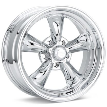 American Racing Authentic Hot Rod VN615 Torq Thrust II 1 PC Chrome Plated Wheels 20 In 20x10   VN6152165