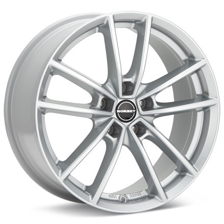 Borbet Type W Crystal Silver Paint Wheels 15 In 15x6 +43 496619