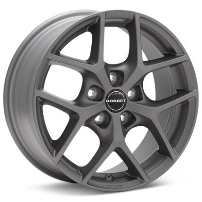 Borbet Type Y Matte Titanium Wheels 17 In 17x7 +35 497320