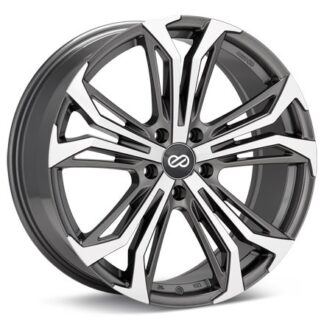 Enkei Performance Vortex 5 Machined w/Anthracite Accent Wheels 17 In 17x7.5 45 510-775-8045AM