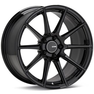 Enkei Tuning TS-10 Black Painted Wheels 18 In 18x10.5 +25 499-8105-6525BK