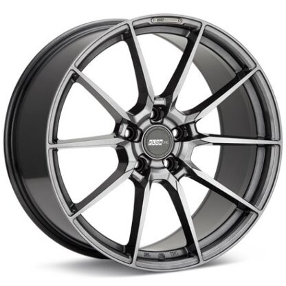 FLOW ONE Race Spec F6 Gloss Gunmetal Silver Painted Wheels 20 In 20x12 +55 F621204GGMS
