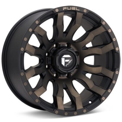 Fuel Off-Road Blitz Black Machined w/Dark Tint Wheels 20 In 20x10 -18 D6742000B447