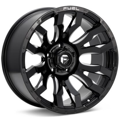 Fuel Off-Road Blitz Gloss Black w/Milled Accent Wheels 20 In 20x10 -18 D67320008447