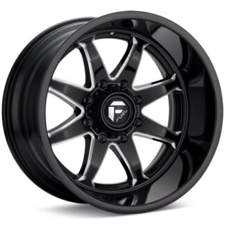 Fuel Off-Road Hammer Gloss Black w/Milled Accent Wheels 20 In 20x9 +01 D7492090B450