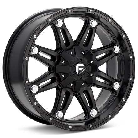 Fuel Off-Road Hostage D531 Black Painted Wheels 20 In 20x9 +1 D53120909850