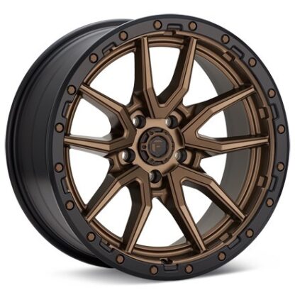 Fuel Off-Road Rebel 5 Bronze w/Black Lip Wheels 20 In 20x9 +01 D68120905650
