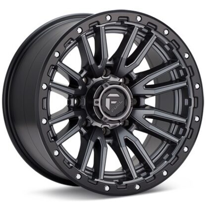 Fuel Off-Road Rebel 8 Anthracite w/Black Lip Wheels 20 In 20x9 +01 D68020901750
