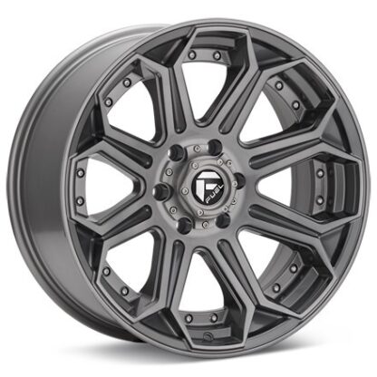 Fuel Off-Road Siege Platinum Silver Wheels 20 In 20x9 +20 D70520908957