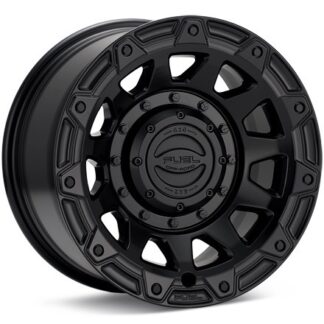 Fuel Off-Road Tracker Satin Black Painted Wheels 17 In 17x9 +01 D72917906950