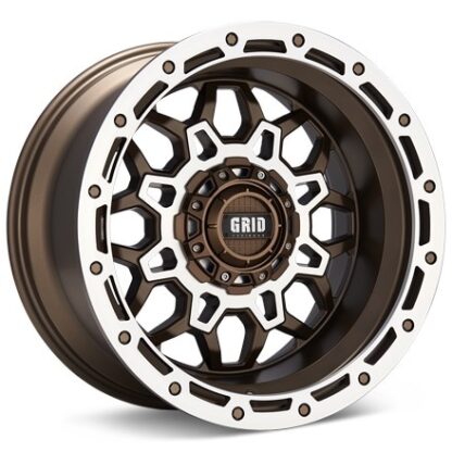 GRID GD09 Bronze w/Milled Accent Wheels 20 In 20x9 +15 929237Z156