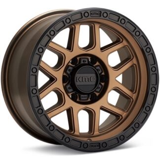 KMC KM544 Mesa Matte Bronze w/Black Lip Wheels 20 In 20x9 +18 KM54429068618