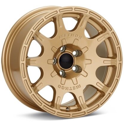 Method Rally Series MR502 VT-Spec 2 Gold Painted Wheels 15 In 15x7 +15 MR50257051115SC