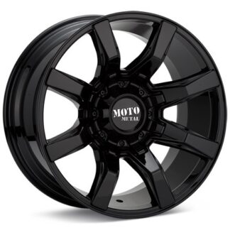 MOTO METAL MO804 Spider Gloss Black Painted Wheels 20 In 20x10 -18 MO80421087318N