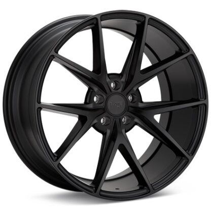 Niche Road Wheels Misano Black Painted Wheels 19 In 19x8.5 +25 M117198544+25