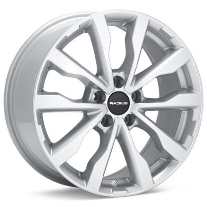 RADIUS WI15 Silver Painted Wheels 16 In 16x6.5 40 WI15665510040S