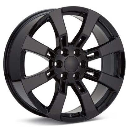 Sport Muscle SM40 Gloss Black Painted Wheels 22 In 22x9 +31 40290316502