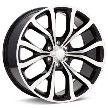 Sport Muscle SM52 Machined w/Black Accent Wheels 22 In 22x9.5 +44 52295443607