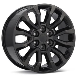 Sport Muscle SM53 Gloss Black Painted Wheels 20 In 20x9 30 53090303602