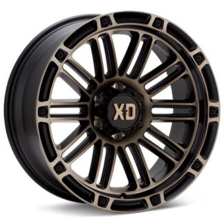 XD Wheels XD846 Double Deuce Black Machined w/Dark Tint Wheels 20 In 20x12 -44 XD84621268644N