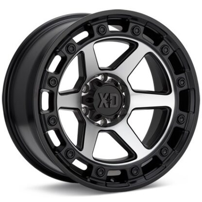 XD Wheels XD862 Raid Machined w/Satin Black Accent Wheels 17 In 17x9 00 XD86279068500
