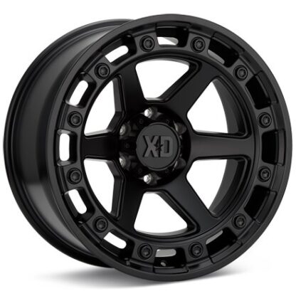 XD Wheels XD862 Raid Satin Black Painted Wheels 17 In 17x9   XD86279068700